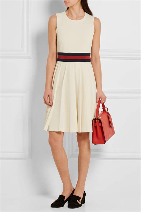 mini dress gucci|gucci pleated dress.